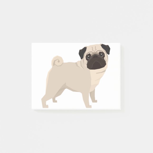 Pug Post-it Block (Framsida)