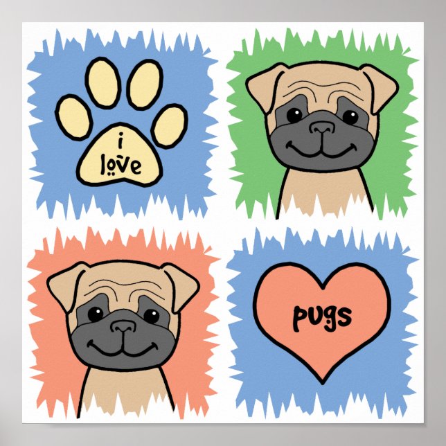 Pug Poster (Framsidan)