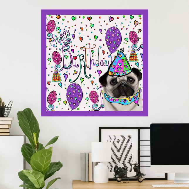 PUG POSTER (Hemmakontoret)