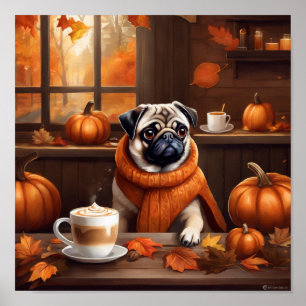 Pug-Poster Poster