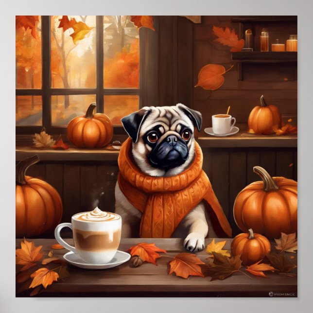 Pug-Poster Poster (Framsidan)