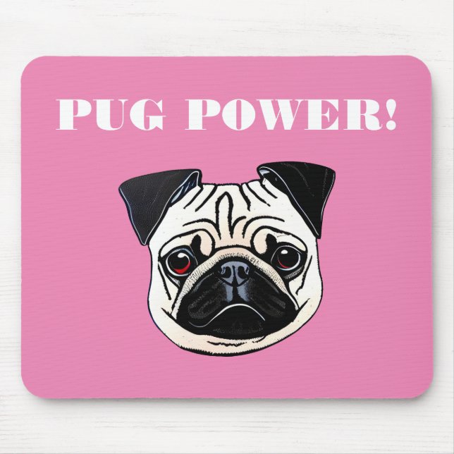 Pug Power Musmatta (Framsidan)
