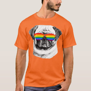 Pug Pride-solglasögon T Shirt