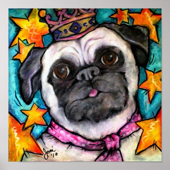 Pug Prince Poster (Framsidan)