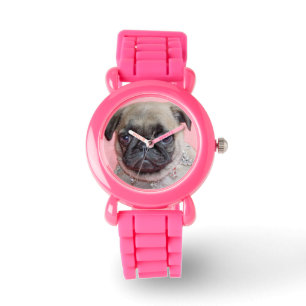 Pug Princess Wrist Watch Armbandsur
