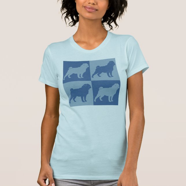 Pug Pug Shirt Tee (Framsida)