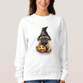 Pug Puppy Halloween Sweatshirt T Shirt