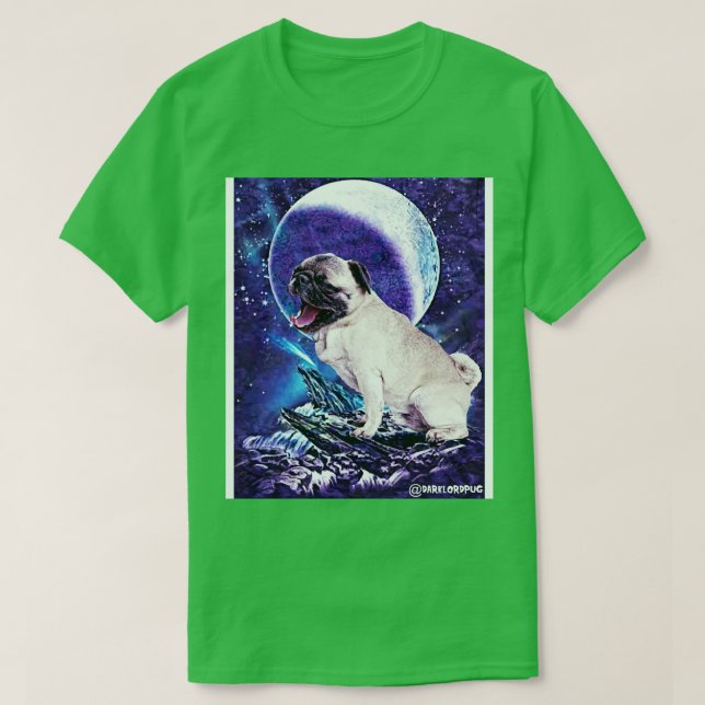 Pug Purhowl T Shirt (Design framsida)