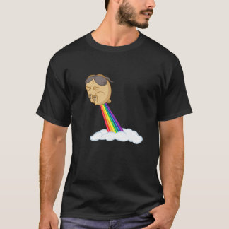 Pug Rainbow Fart T Shirt