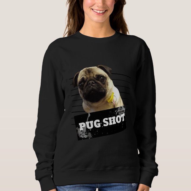 Pug Shot Essential T-Shirt 372 (Framsida)