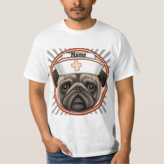 Pug-sköterska T Shirt