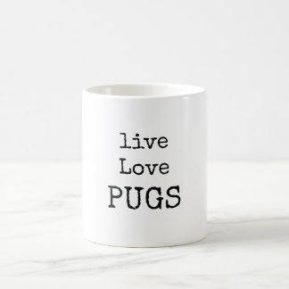 PUG söt rolig hund mamma Kaffemugg