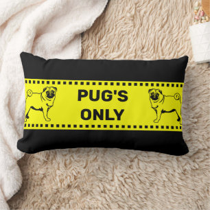 Pug speciellt citat lumbarkudde