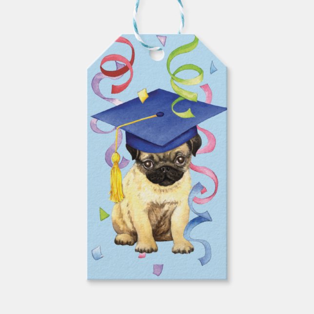 Pug Student Presentetikett (Framsidan)