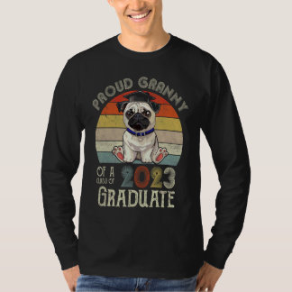 Pug Studenten stam av klass 2023 Gra T Shirt