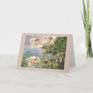 Pug Sympathy Card Kort