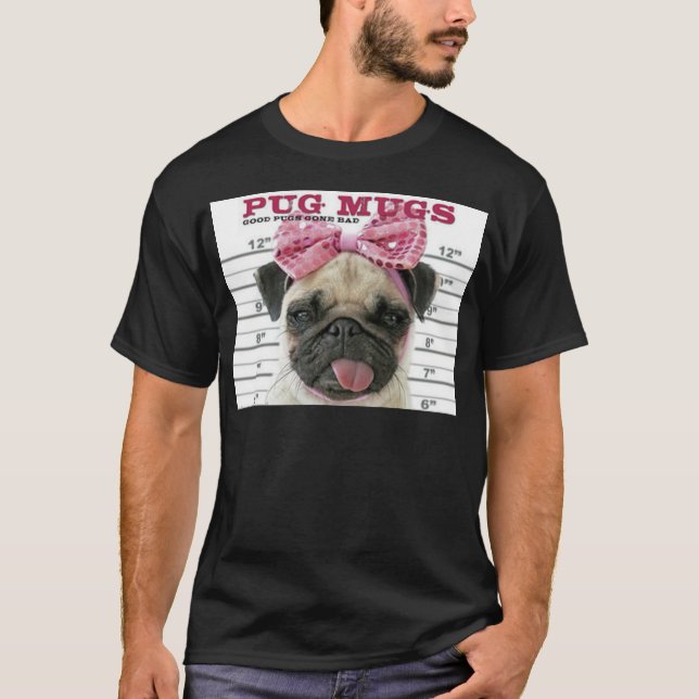 Pug T Shirt (Framsida)