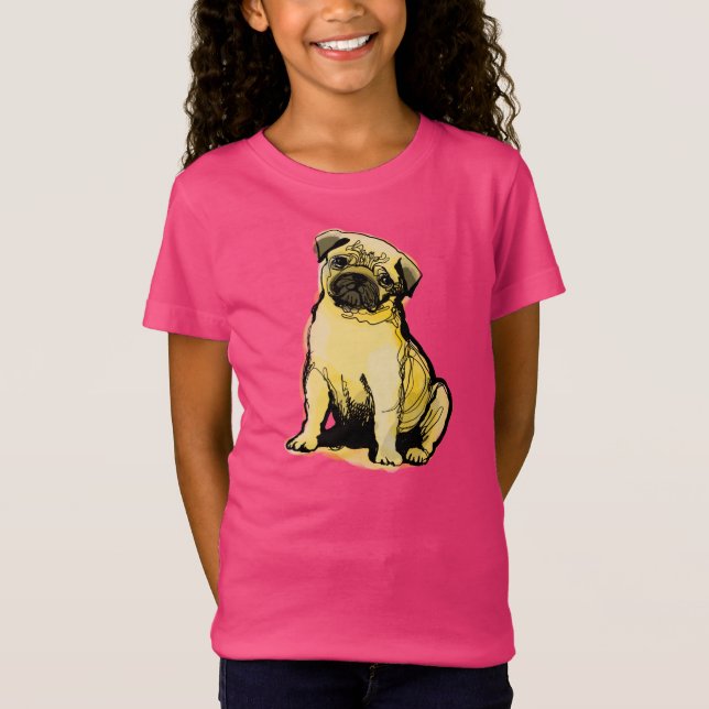Pug T Shirt (Framsida)