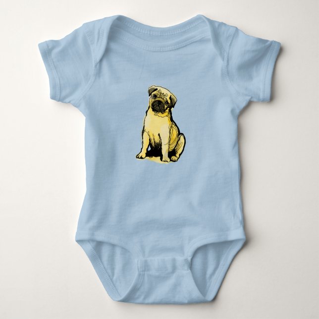 Pug T Shirt (Framsida)