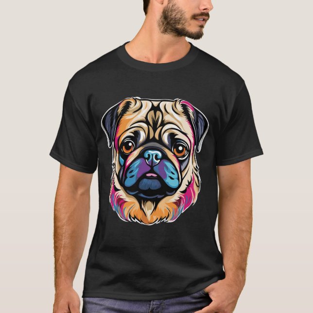 Pug T Shirt (Framsida)