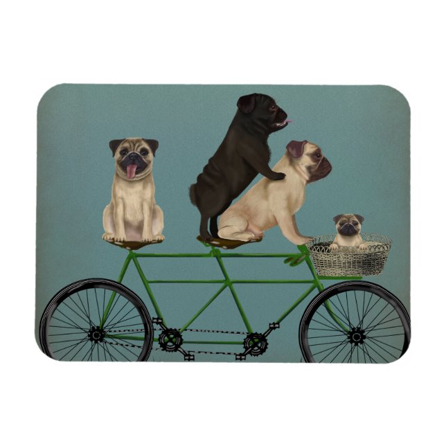 Pug Tandem Magnet (Horisontell)