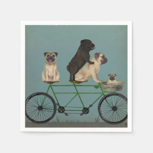 Pug Tandem Pappersservett