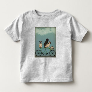 Pug Tandem T Shirt