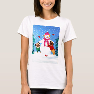 Pug Te Shirt Tee