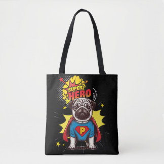 Pug Toppen Hero Tygkasse