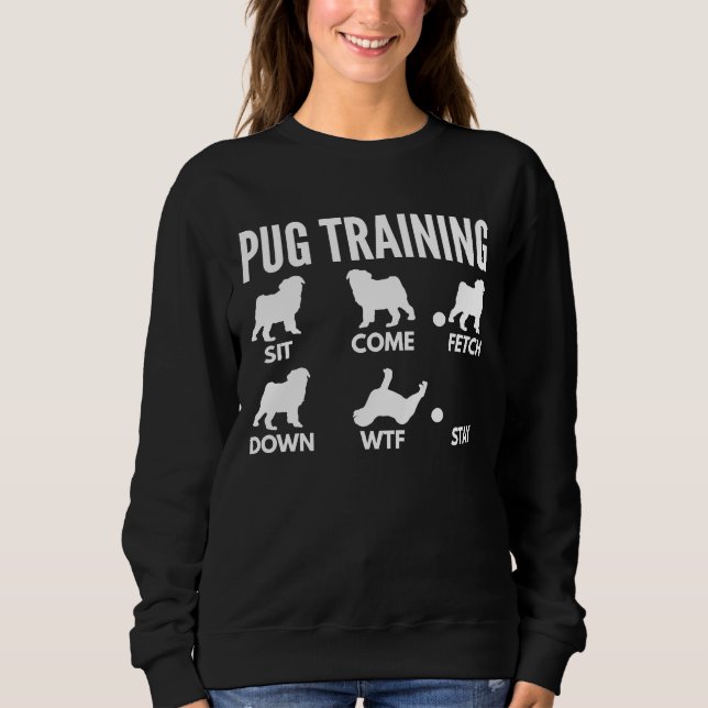 Pug Training - Pug Tricks Essential T-Shirt 166 (Framsida)