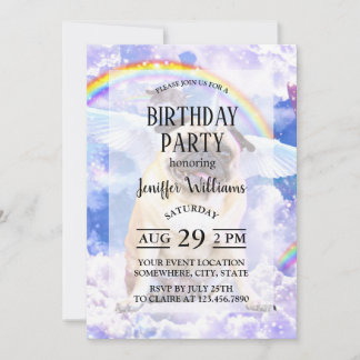 Pug Unicorn - Cute pugicorn Inbjudningar