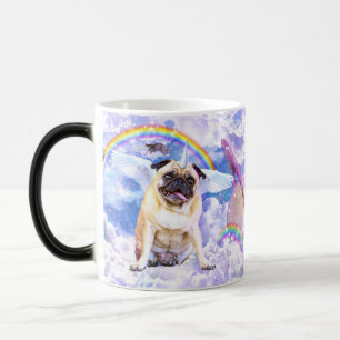 Pug Unicorn - Cute pugicorn Magisk Mugg