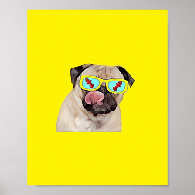 Pug-vänlig brandsläckare poster (Framsidan)