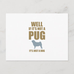 Pug Vykort