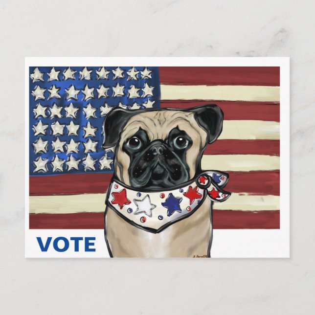 PUG VYKORT (Framsida)