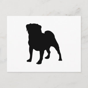 Pug Vykort