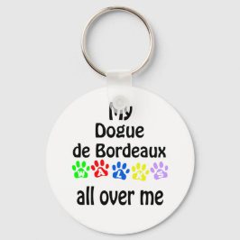 Pug Walks Design Nyckelring