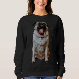Pug Women Manar Pug Mamma Pappa Life Kärlek Hund P T Shirt