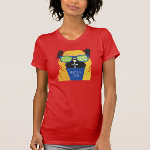 Pugapalooza Asbury parkerar kortärmadT-tröja 201 T Shirt