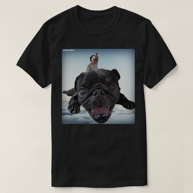 PugCor T Shirt (Design framsida)