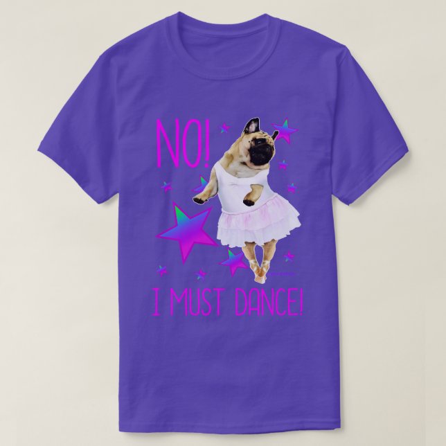 PUGDANCE T SHIRT (Design framsida)