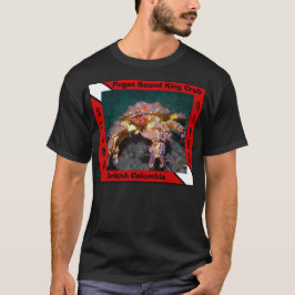 Puget Ljud Kung Crab - skjortor T Shirt