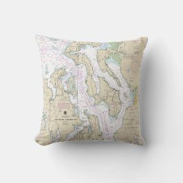 Puget Nautical Chart 18441 Ljud-Northern Part Kudde