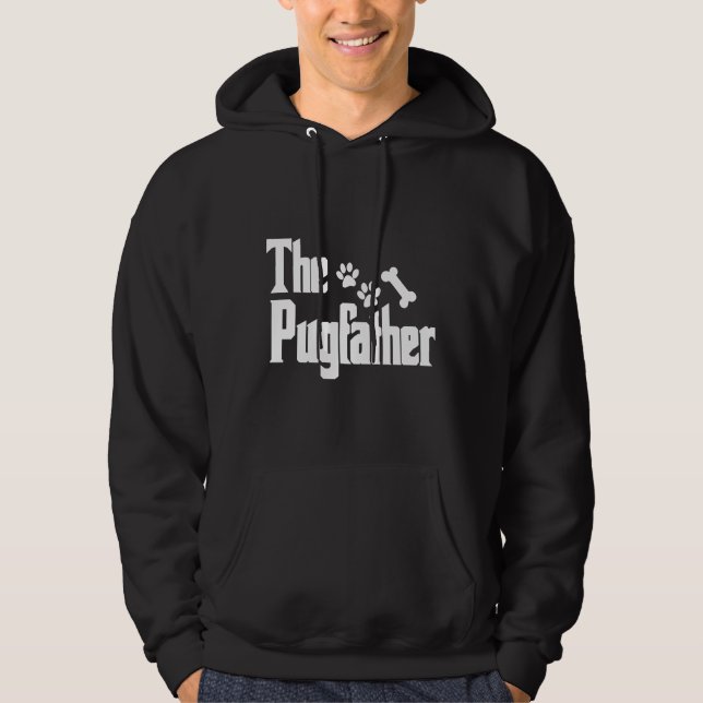 Pugfather Classic T-Shirt 307 Hoodie (Framsida)