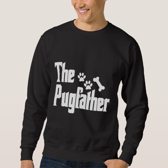 Pugfather Classic T-Shirt 307 Lång Ärmad Tröja (Framsida)