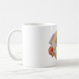 PugFlower keramisk kaffemugg