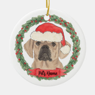 Puggel Julgransprydnad Keramik