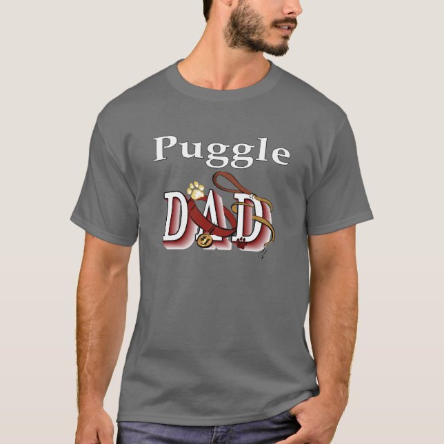 Puggel Pappa Apparat Tröja (Framsida)