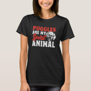 Puggelgrafik för kvinnor i Manar barnpropp 6 T Shirt