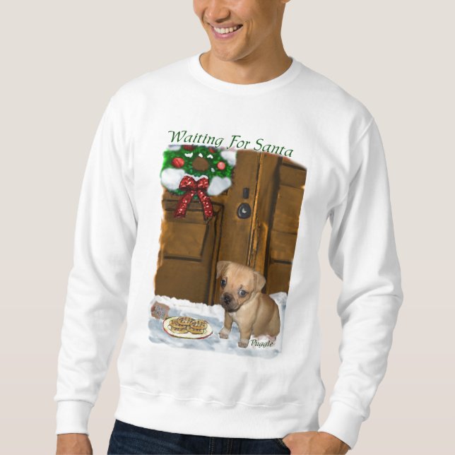 Puggeljulklappar Sweatshirt (Framsida)